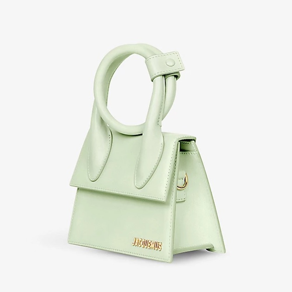Le Chiquito Noeud Medium Leather Top-Handle Bag - Picture 2 of 16